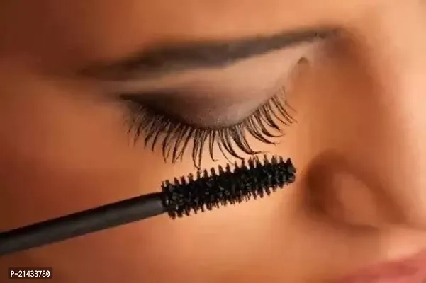 MISSDOLL MASCARA WATERPROOF (BLACK) WITH PERFECT LASTING VELVETY SMOOTH BLACK-thumb2