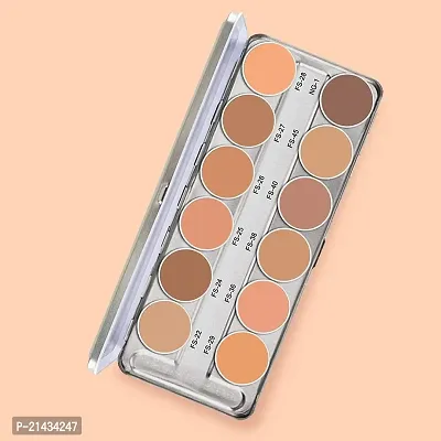 MISSDOLL Pro Cover  Conceal Supra Base Palette, Face Makeup, Foundation Palette, Multi Color, 28 g-thumb2