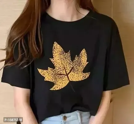 Elegant Cotton Printed Tshirt For Women