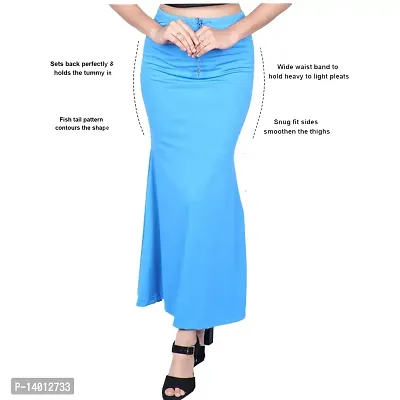 PREETHI SHAPEWEAR Seamless Spandex Saree Shapewear for Women | Mermaid Fit Petticoat Saree Silhouette for Saree-thumb2