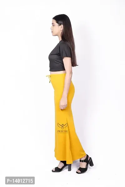PREETHI SHAPEWEAR Seamless Spandex Saree Shapewear for Women | Mermaid Fit Petticoat Saree Silhouette for Saree-thumb5