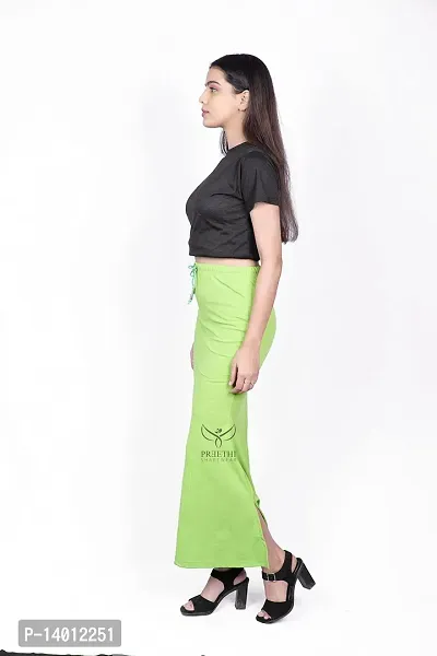 Women's Saree Shapewear With Side Slit Mermaid Petticoat Stitched