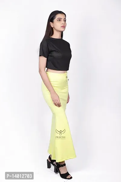 PREETHI SHAPEWEAR Seamless Spandex Saree Shapewear for Women | Mermaid Fit Petticoat Saree Silhouette for Saree-thumb4