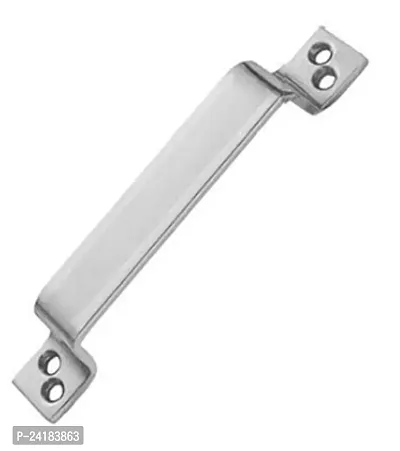 Steel Door/Cabinet/Drawer Handles 4 Inch, Silver, Chrome Finish