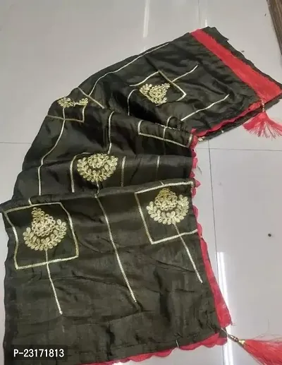 Stylish Fancy Designer Vichitra Silk Saree With Blouse Piece For Women