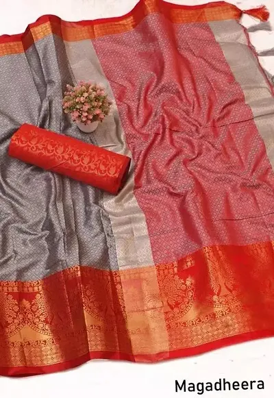 Stylish Fancy Designer Silk Saree With Blouse Piece For Women