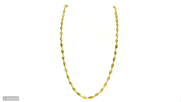 Shree Mauli Creation Golden Alloy Golden Wheat Necklace for Women SMCN1054