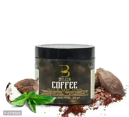 Natural Coffee Face And Body Scrub Pack Of 1-thumb0