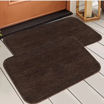 Fabron India Store Solid Kitchen Mat and Runner with Anti Skid Backing