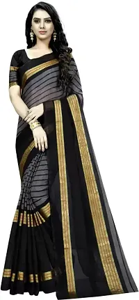 Stylish Silk Saree with Blouse piece For Women