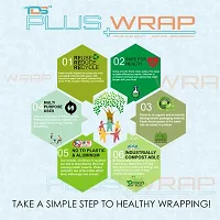 TDS PLUS WRAP 11 Meter Plain Brown Butter Paper Pack 4-thumb2