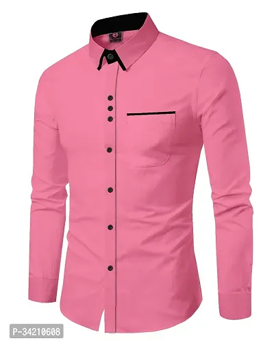 Stylish Cotton Long Sleeves Shirt For Men-thumb0