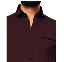 Stylish Cotton Long Sleeves Shirt For Men-thumb1