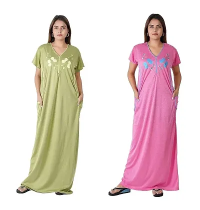Hot Selling Cotton Nighty Women's Nightwear 