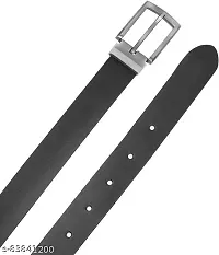 TB_Men's Classy Genuine Leather Belt with Stanless Buckle-thumb2