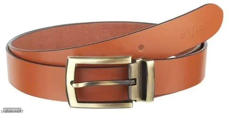 TB_Men's Classy Genuine Leather Belt with Stanless Buckle-thumb3