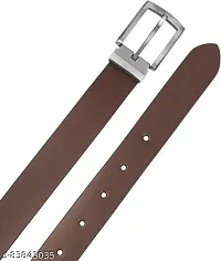 TB_Men's Classy Genuine Leather Belt with Stanless Buckle-thumb2