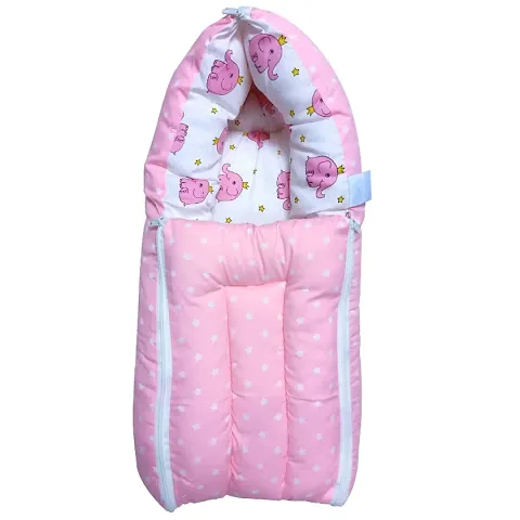 Soft Cotton Carry Beds Cum Sleeping Bags For Babies