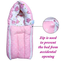 Cotton Baby Carry Bed Cum Sleeping Bag-thumb1