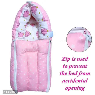 Cotton Baby Carry Bed Cum Sleeping Bag-thumb2