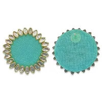 Handmade Fabric Earrings For Women-thumb2