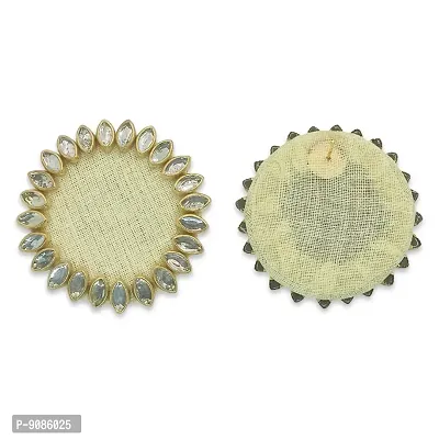 Handmade Fabric Earrings For Women-thumb3