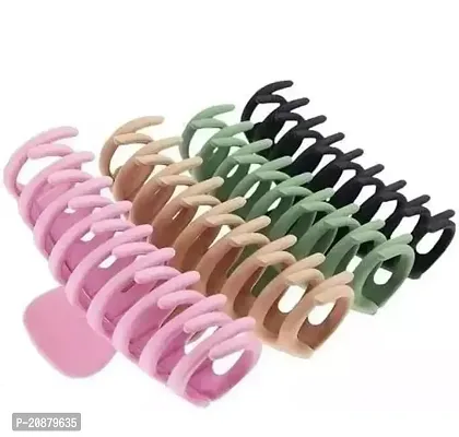 Designer Multicoloured Plastic Clutchers For Women Combo of 4-thumb0