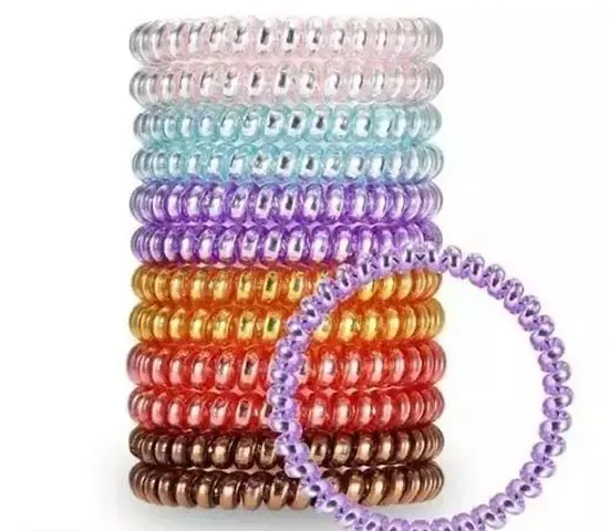 Designer Plastic Rubber Bands For Women