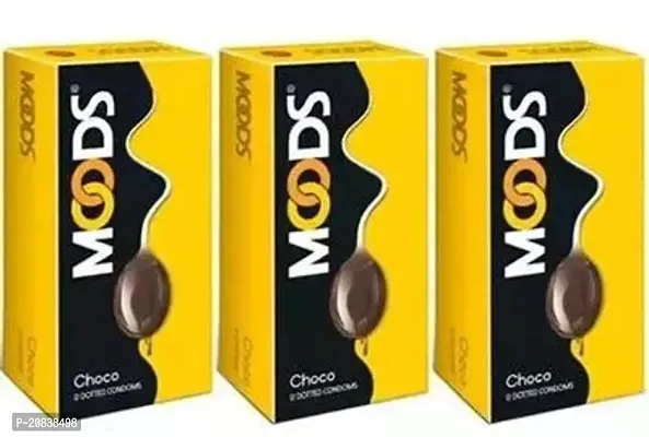 Moods Condom Combo-All Night Choco12 (Pack of 3)