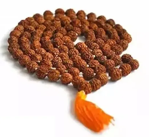 Trendy Wooden Rudraksha Chain For Men