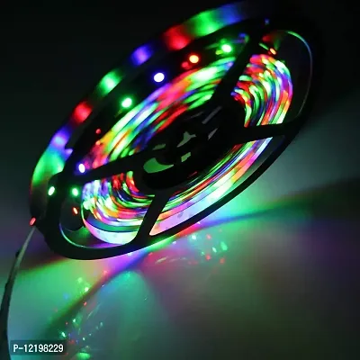 Dream Sight Waterproof Self Adhesive Led Strip Light Light Colour Changing Effect RGB Remote Control LED Strip(Multicolour)-thumb0