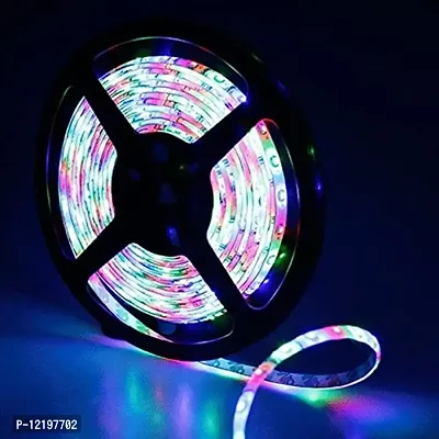 Dream Sight 5 Meter Waterproof Multi-Color RGB Led Strip Light with Remote Control Color Changing Cove Light for Bedroom, Ceiling, Kitchen, Tv Backlight, Multicolor(5mtr. Pack)-thumb0