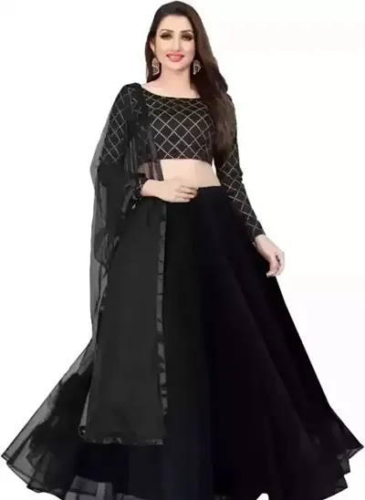 Fancy Net Lehenga Choli For Women