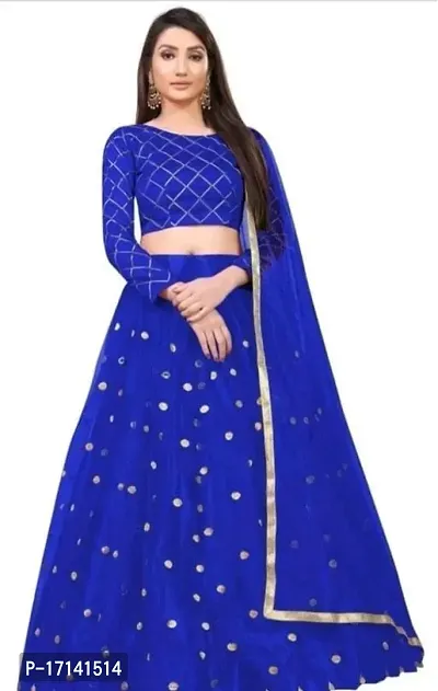 Attractive Net Lehenga For Women