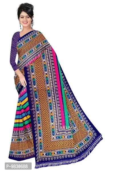 Trendy Women Saree with blouse piece-thumb0