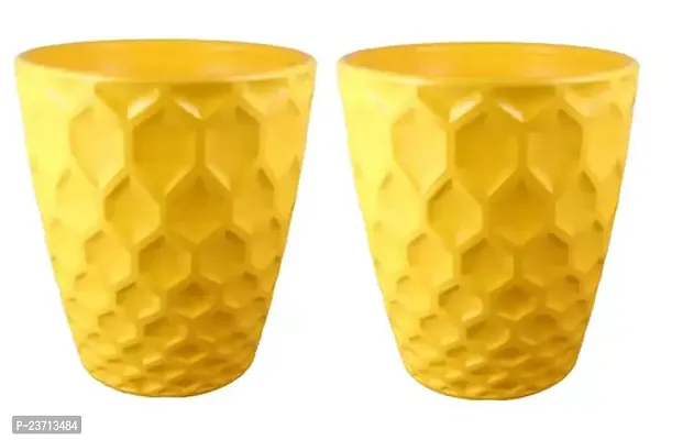 Premium Quality Royal Pots Yellow Pack Of 2