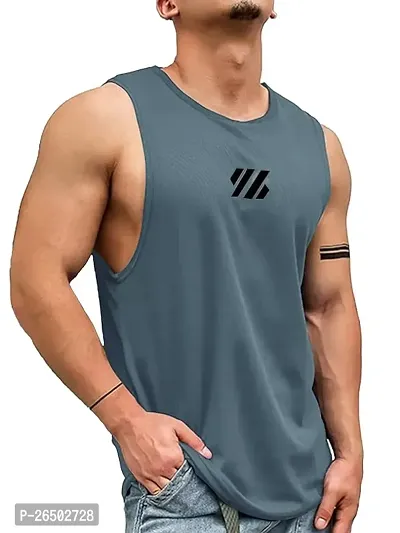 Mens Workout Gym Stringer Vest Sando-thumb0