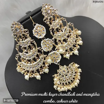Elegant Brass Jewellery Set for Women-thumb0