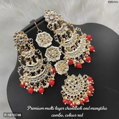 Elegant Brass Jewellery Set for Women-thumb0