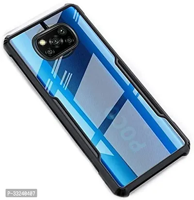 Mobiclonics Back Cover For Poco X3 pro - Black-thumb2