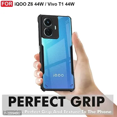 Stylish Polycarbonate Mobile Back Cover For  iQOO Z6 44w-thumb2