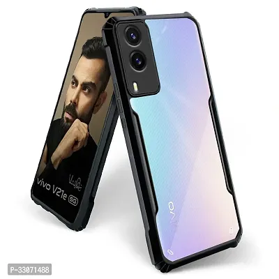 Mobiclonics Back Cover For Vivo V21e 5g - Black