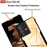 Mobiclonics Back Cover For Vivo V23 5g - Black-thumb3