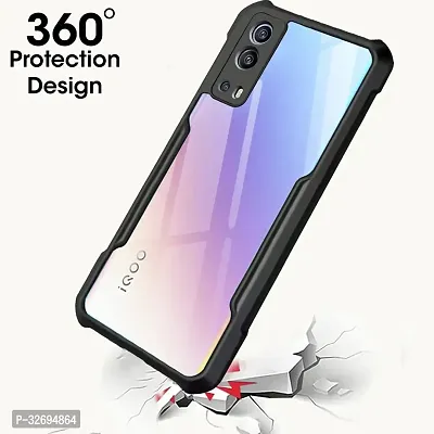 Stylish Polycarbonate Mobile Back Cover For  iQOO Z3 5g-thumb2