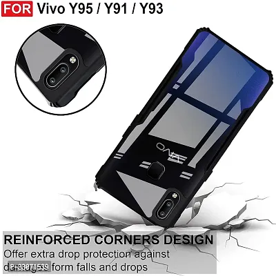 Mobiclonics Back Cover For Vivo Y95 - Black-thumb4