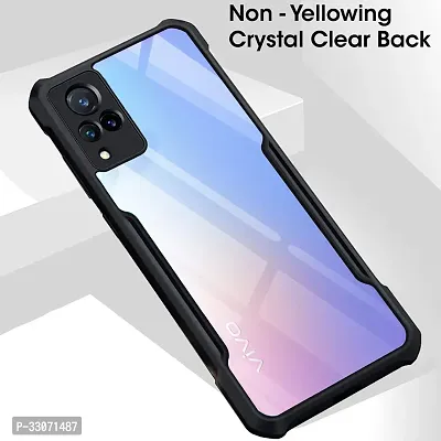 Mobiclonics Back Cover For Vivo V21 5g - Black-thumb3