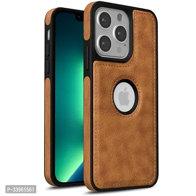 Stylish Back Case Bumper Case for  iphone 13 Pro Max (Brown)