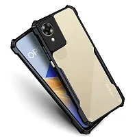 Mobiclonics Eagle Back Cover For Oppo A17k - Black-thumb1