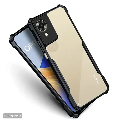 Mobiclonics Eagle Back Cover For Oppo A17k - Black-thumb2