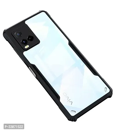 Mobiclonics Back Cover For Vivo Y21 2021 - Black-thumb0